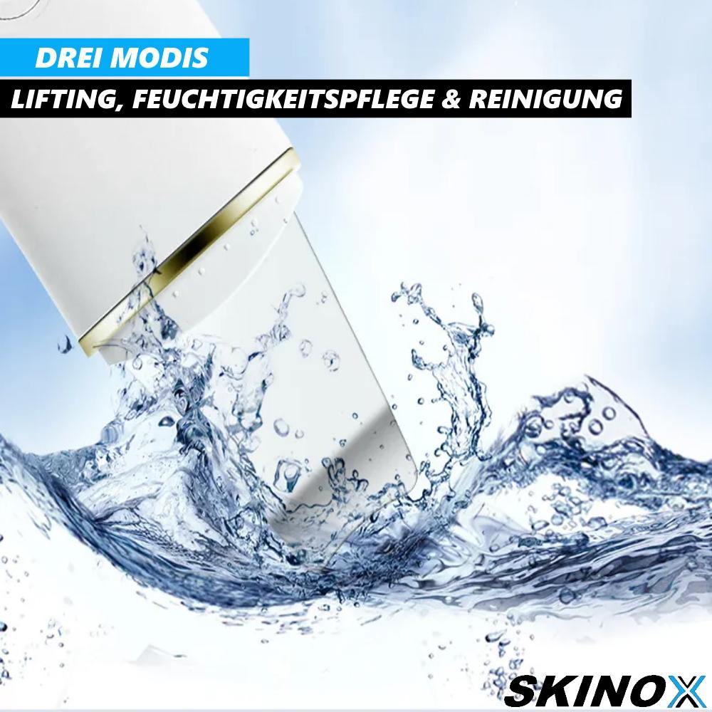 SKINOX Ultraschall Hautreiniger Gesichtsreinigungsbürste Gesichtsreiniger Bürste