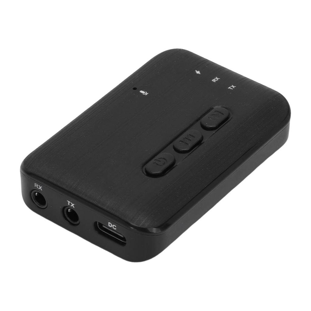   5.3 Transmitter and Receiver 10m Range Stable Connection HD Sound 3.5mm   2 In 1   Adapter for Car Home Stereo