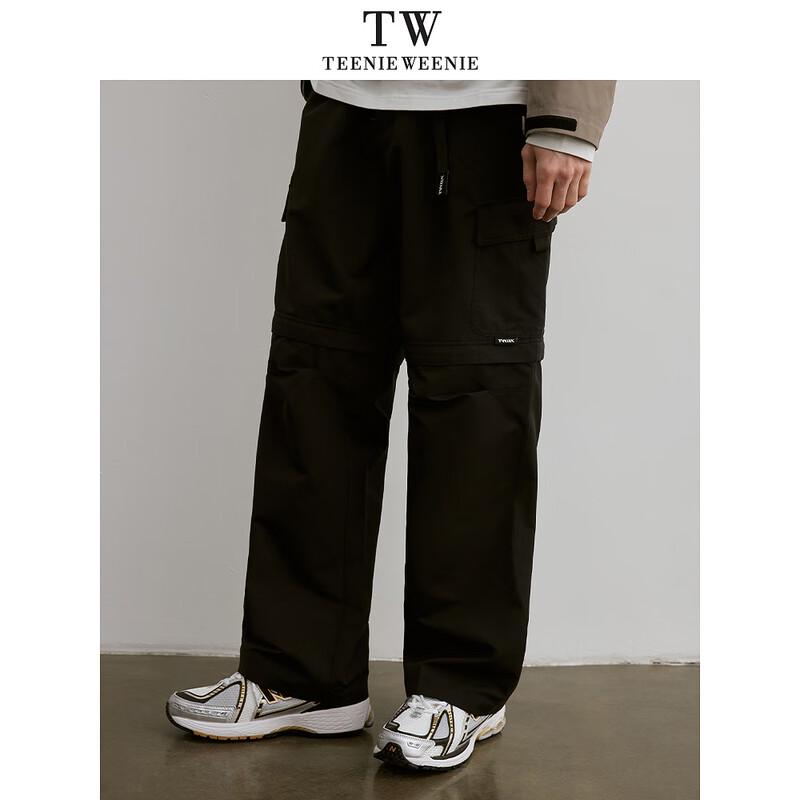 Teenie Weenie Men's Detachable Loose Straight Cargo Pants