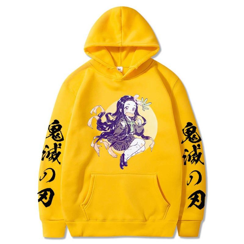 Autumn Japanese Animation Printed Men's Hoodie Brand Hoody Clothes Vintage Fashion Casual Unisex Long Sleeve Pullovers