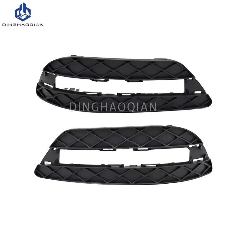 

Car Front Fog Light Cover Lower Bumper Black Hole Grilles Decoration Bezel Fit for Mercedes-Benz C W204 C250 C300 C350 2012-2014 1pair