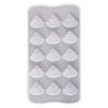 Silicone Molds for Cake Toppers Funny Poop Chocolate Mold, 15 Cavity Baking Tray, Non-stick Heat DIY Fondant Decorating Tools Resistant Dessert