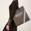 Bally Crystalia Commuter Fashion Classic Monogram Print Tote Bag Women Tote Bags Brown 6301348