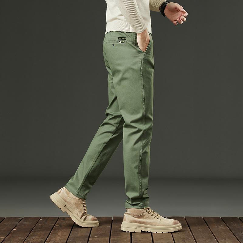 

Три Доказательства Черный Технология Мужские Повседневные Брюки Эластичные Свободные Прямые Трубчатые Чистый Хлопок Деловые Длинные Брюки Черные Брюки Весенние И Осенние Стили 38 армия зеленый