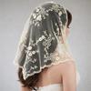 Cape Lace Scarf Veil Headband Cloak Flower Scarves Lace Shawl Lace Triangle Scarf  Travel