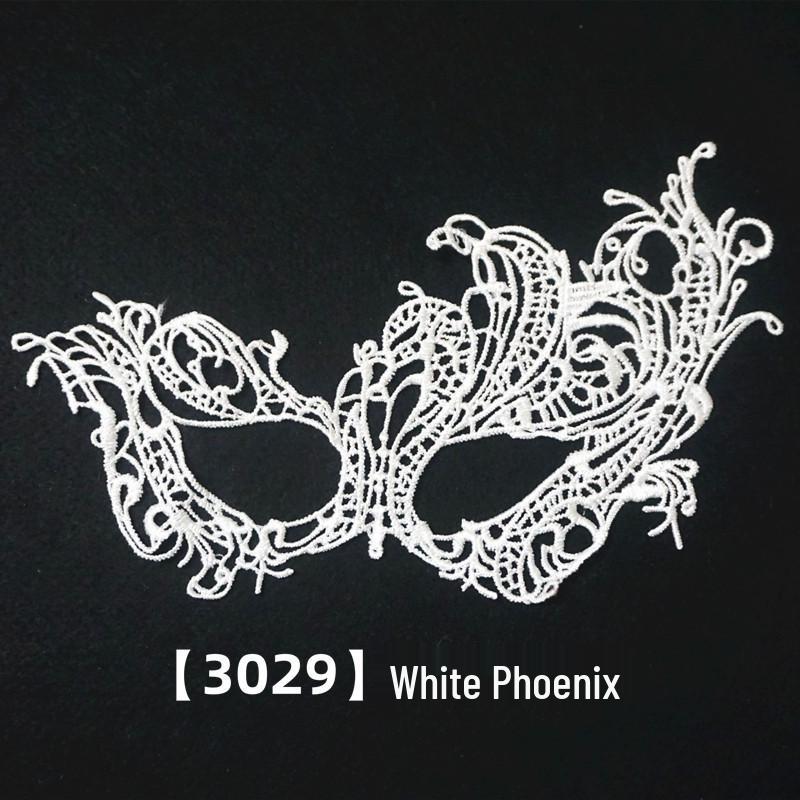 Schwarze Spitzen-Königinnen-Augenmaske für Halloween- und Weihnachtsfeier