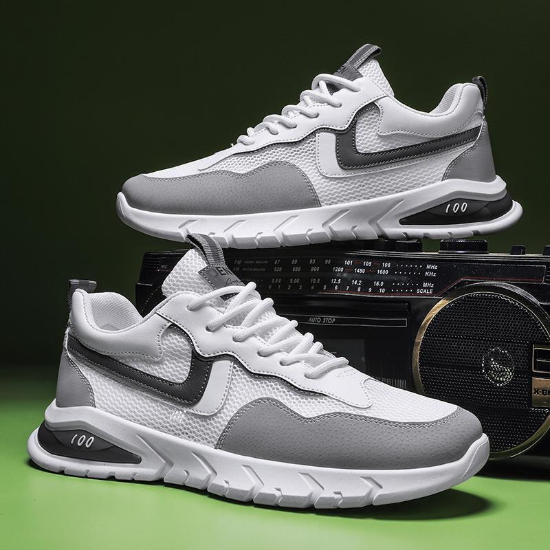 Spring New Running Sneakers Breathable Mesh Casual Student Ins Dad Shoes