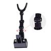 Bridge Raft Fishing Rod Holder, 360 Degree Rotations Adjustable Fishing Rod Rack Large Clamp Foldable Fishing Rod Holder