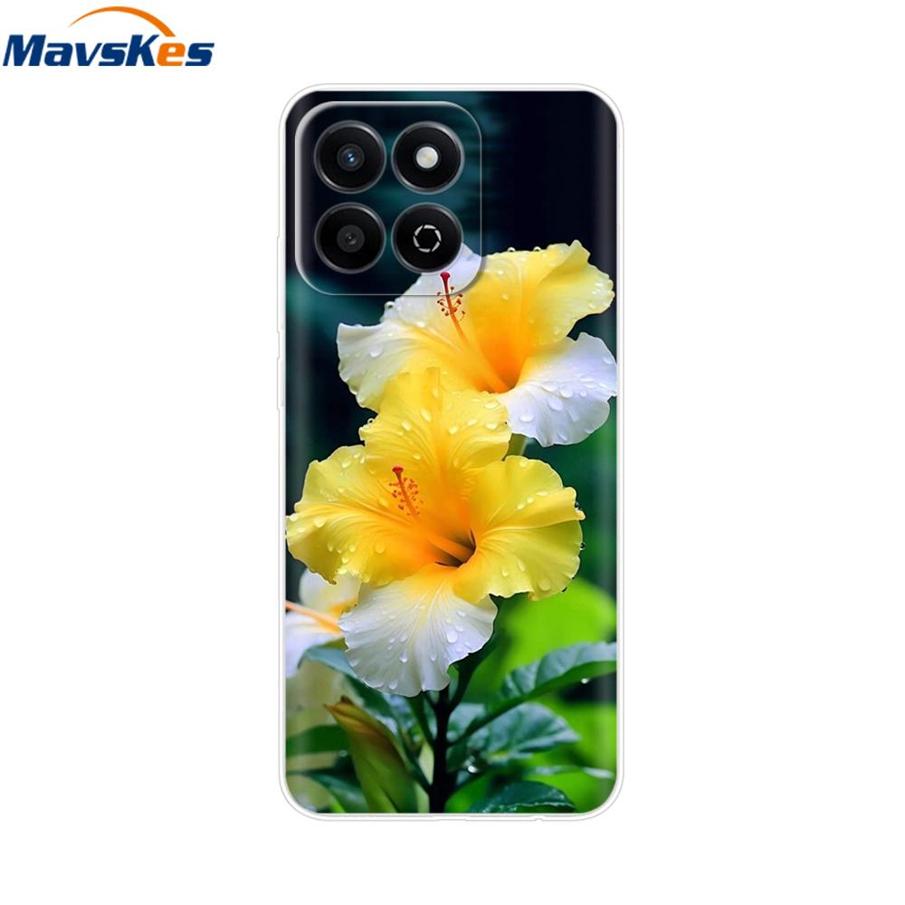 For Honor 200 Smart Case Luxury Painted Soft TPU Silicon Back Cases On for Honor200 Smart 200Smart Phone Shell Cover Bags 6.8''