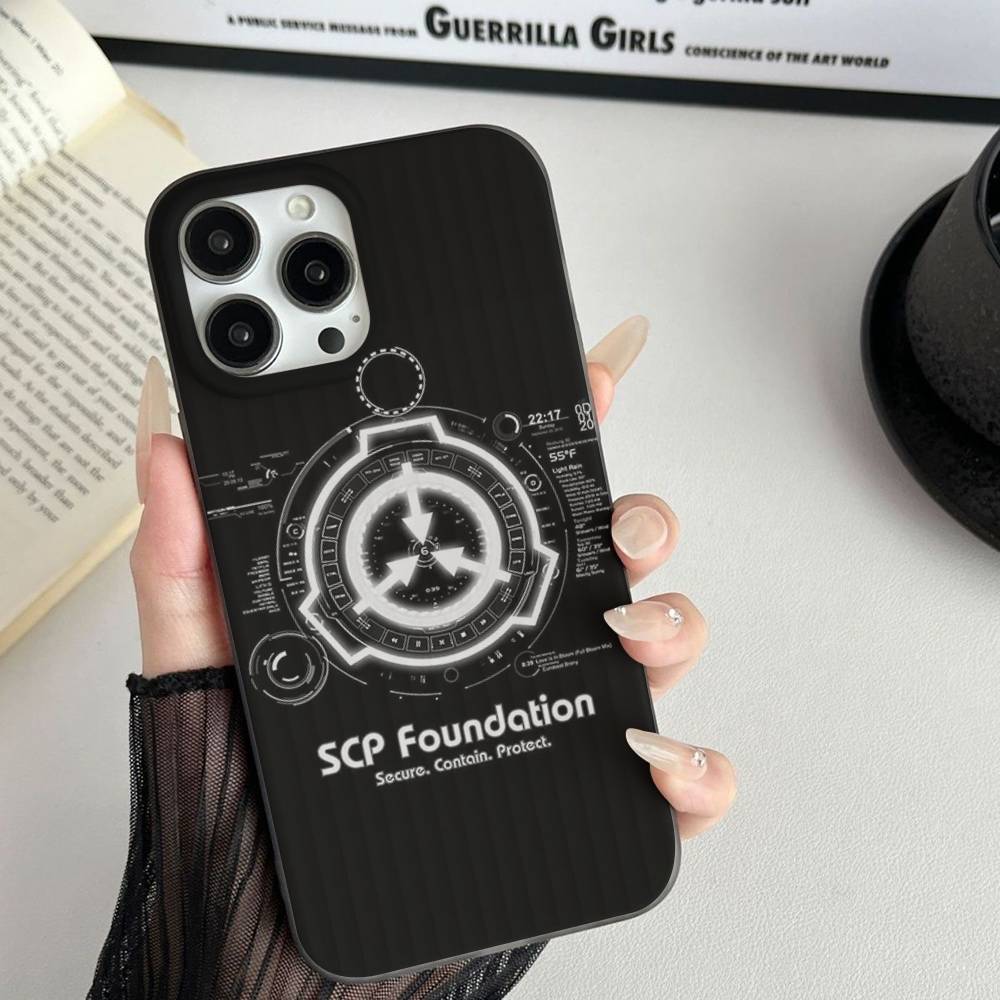 

SCP Foundation Game Sci Fi Phone Case For IPhone 17 16 15 14 Plus 11 12 13 Pro Max Shockproof Protection Soft Back Cover iPhone 14 pro