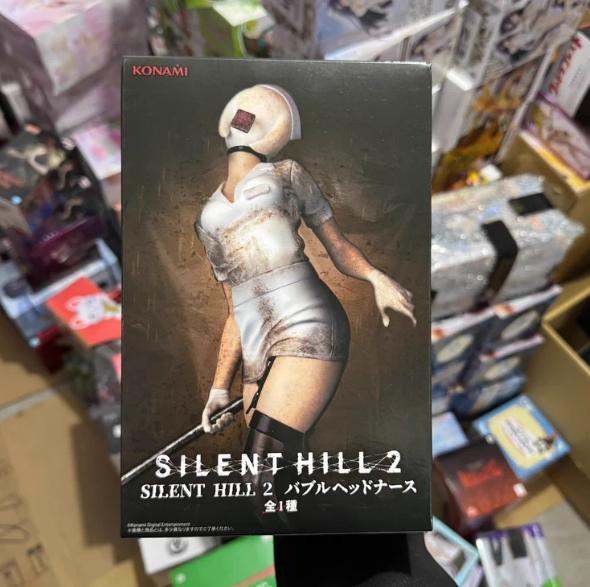 

В наявності Konami Silent Hill 2 Голова-Піраміда та Медсестра з Бульбашками - Модна Колекційна Фігурка-Приз Подарунок.Офіційна original with box