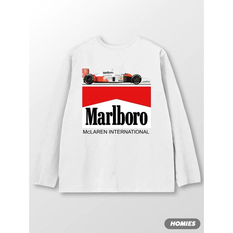 Unisex Long Sleeve Graphic Print Sweatshirt Streetwear Casual Pullover Men Women