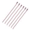 20Pcslot 1012Cm Iron Colorful Ball Bead Chain Fits Key Chain Dolls Label Hand Tag Connectors Diy Jewelry Making Supplies