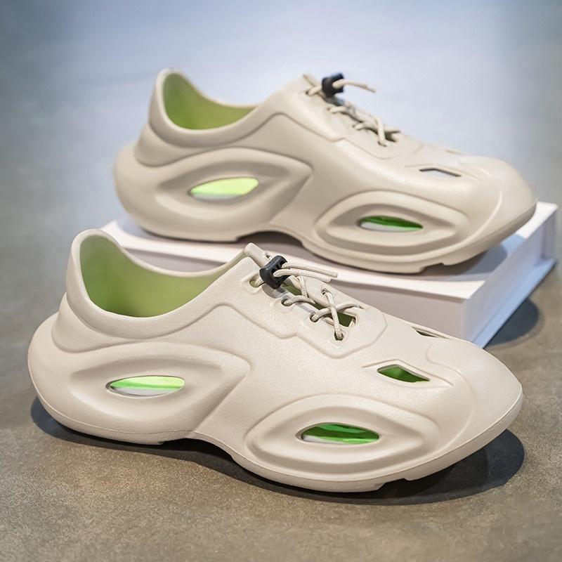 Fashion Men EVA Slippers Summer Upstream Shoes Water Breathable Wading Aqua Shoes Male Mesh Non-Slip Quick Drying Sandals Sneakers