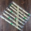 Bamboo Disposable Chopsticks Set - Individually Wrapped, Four-Piece, Small Round; Includes Free Shipping.