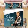 Johny Halyday Beding Set Soft Duvet Cover Bedrom Warm Comforter Covers Single Twin King Sized Dimensions Comfortable Quilt Cover Home Textile