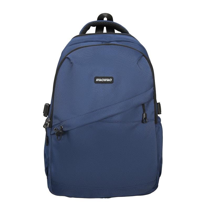Schoolbag Original High School Student Junior High School Student Backpack College Student Simple Lightweight Large Capacity Travel Backpack Wholesale