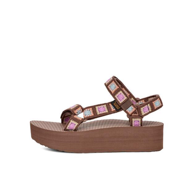 Teva Flatform Universal Crochet Sandals