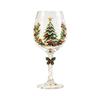 Glassware Santa Claus Christmas Wine Glass Elk Transparent Glass Goblet Snowman 3D Creative Tall Glass Christmas