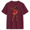 Unisex Tshirts Ballet Black African American Ballerina Awesome Tee Shirt Short Sleeve T Shirt Crewneck Clothing Gift