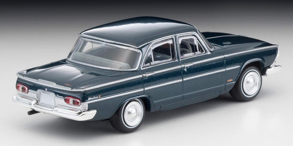 Tomytec Tomica Limited Vintage scale Nissan Prince Gloria Super 6 Navy Blue 1966 Model 312291 1/64 TLV-174c (Finished Model)