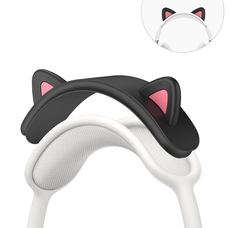Cat Ears Silicone Headphone Headband Protectors For Apple Airpods Max Headphone