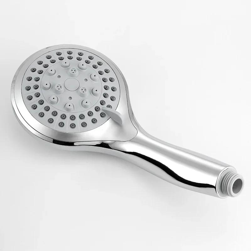 High Quality 5 Modes Round Rain Shower Head with Hose Sets Shower Holder for Bathroom Shower Accessories Douche