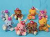 Shinada Beanbag Plush Toy Set of 8 (Mini Size, Animal Mascot, Lucky Charm)