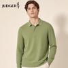 Judger Men's 2026 Business Casual Long-Sleeve Polo Shirt
