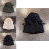 Knit Hat For Men Women Warm Beanie With High Top Design For Fall Winter Street Style