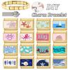 New Sea Series Starfish Shell Crab Conch Golden Italian Charm Links Fit 9mm Stainless Steel Bracelet DIY Making Christmas Gift