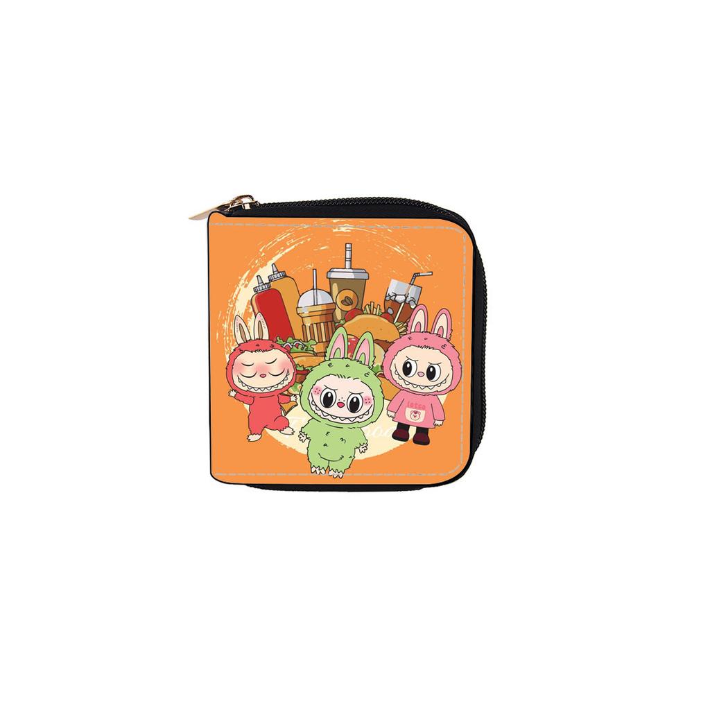 La Bubu Kurzer Reißverschluss Kleine Geldbörse Geldbörse Kindertasche Clutch