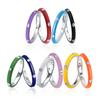Silver Color Rings for Women Rainbow CZ Eternity Stackable Wedding Party Engagement Jewelry Gift Pink Enamel Designer Jewellery