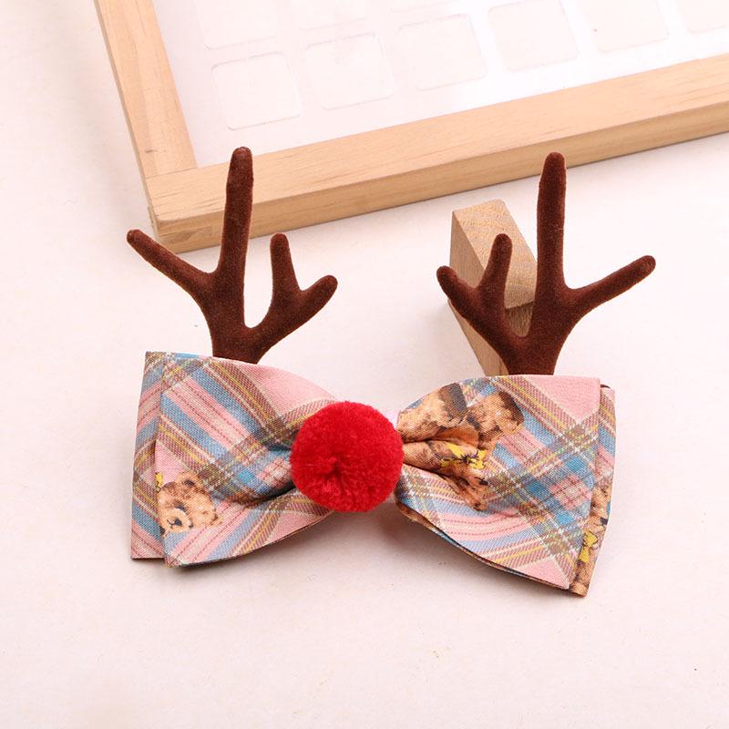 DIY WeihnachtsHaarspangen: Geweih-, Pailletten- und Schleifenverzierungen für Kinder