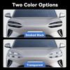 For BYD SEALION 6 EV 2026 TPU Headlight Anti-Scratch Smoke Black Transparent Modification Color Changing Protective Film
