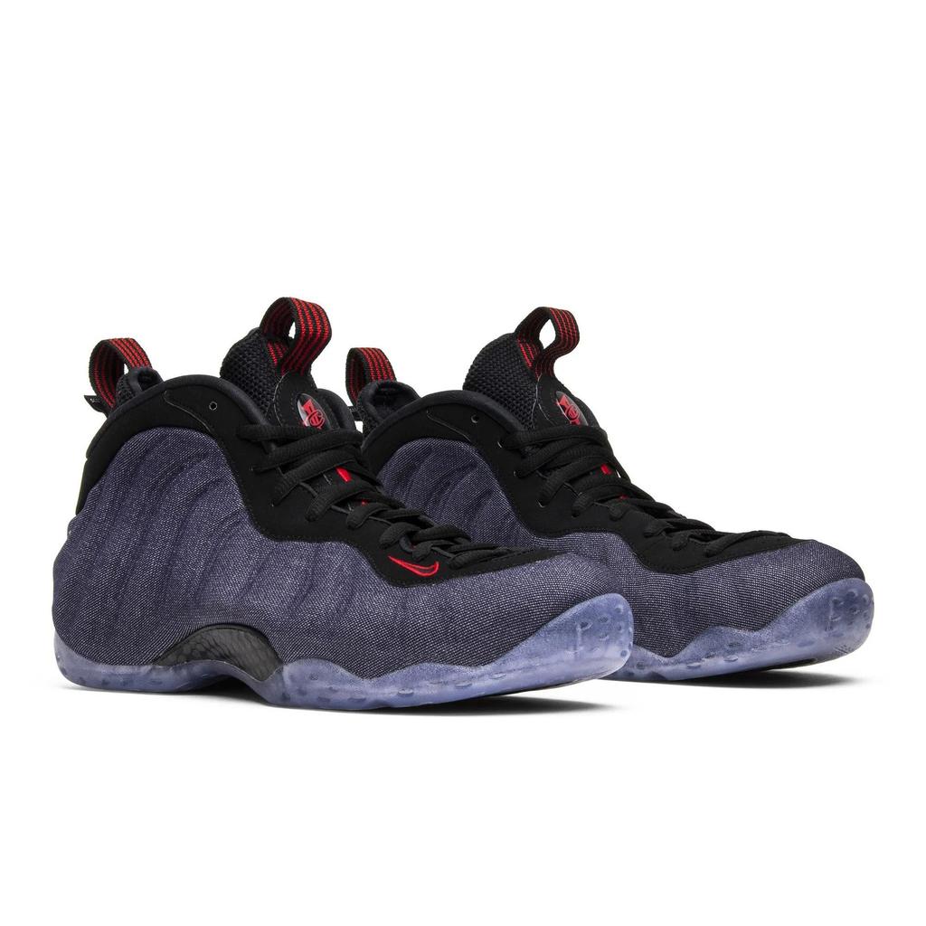 Nike Air Foamposite One 'Denim' (Unisex) Obsidian / University Red-Black Basketball Shoes 314996 404