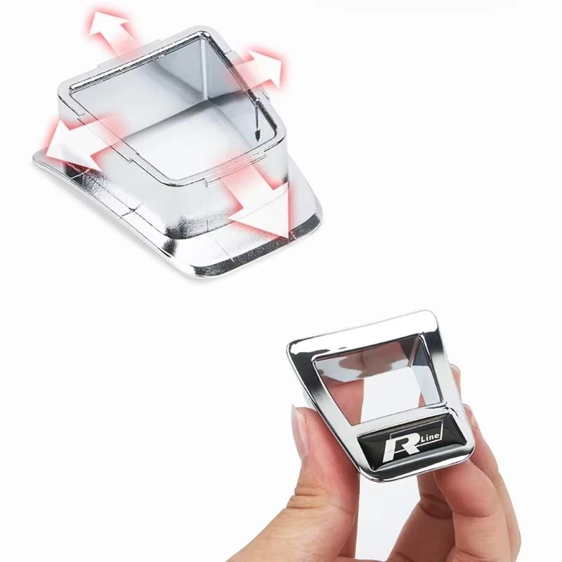 2026 Nuovo Per VW VOLKSWAGEN Cromato Copertura Decorativa Volante Auto Rivestimento Accessori Per Volkswagen VW GTI Polo Golf Passat Ti