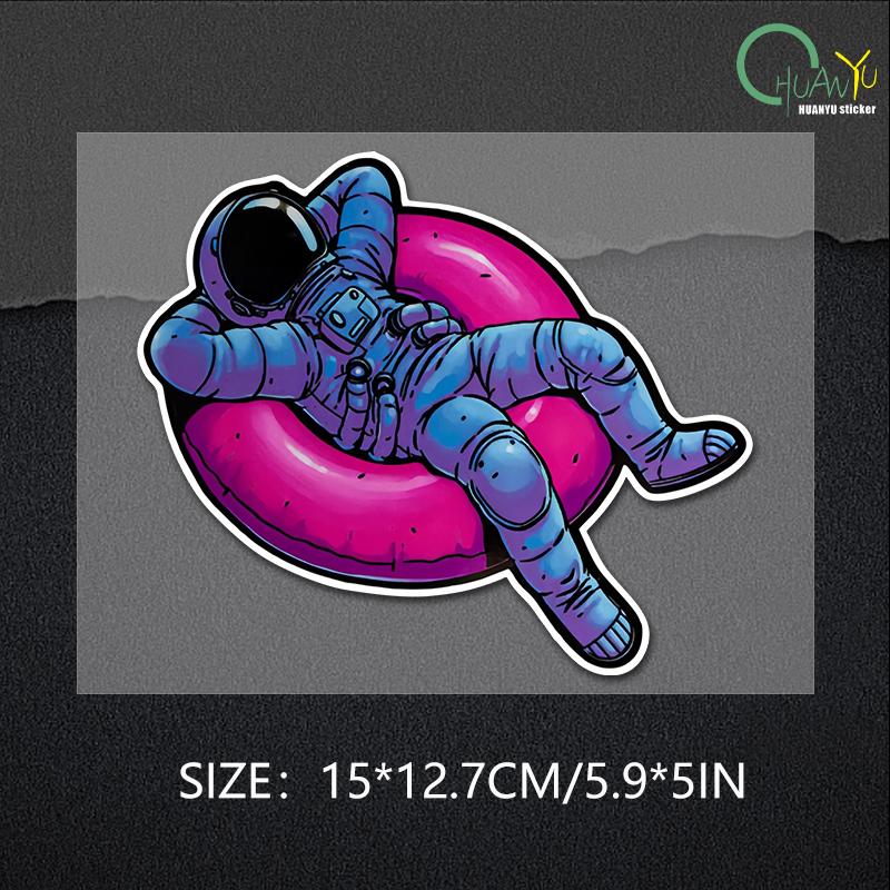 

Автомобильные наклейки мультяшные аниме звездное небо космонавты космонавты акулы наклейки на автомобильное окно закрывающие царапины автомобильные наклейки