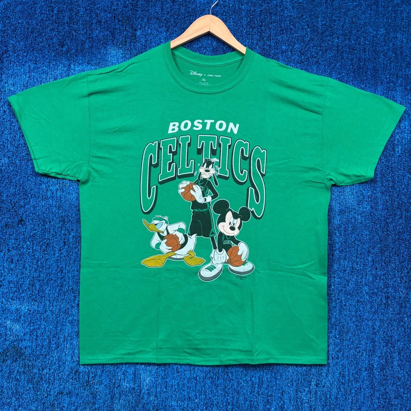 

Disney x NBA Boston Celtics Mickey Goofy Donal Duck Tee XL L