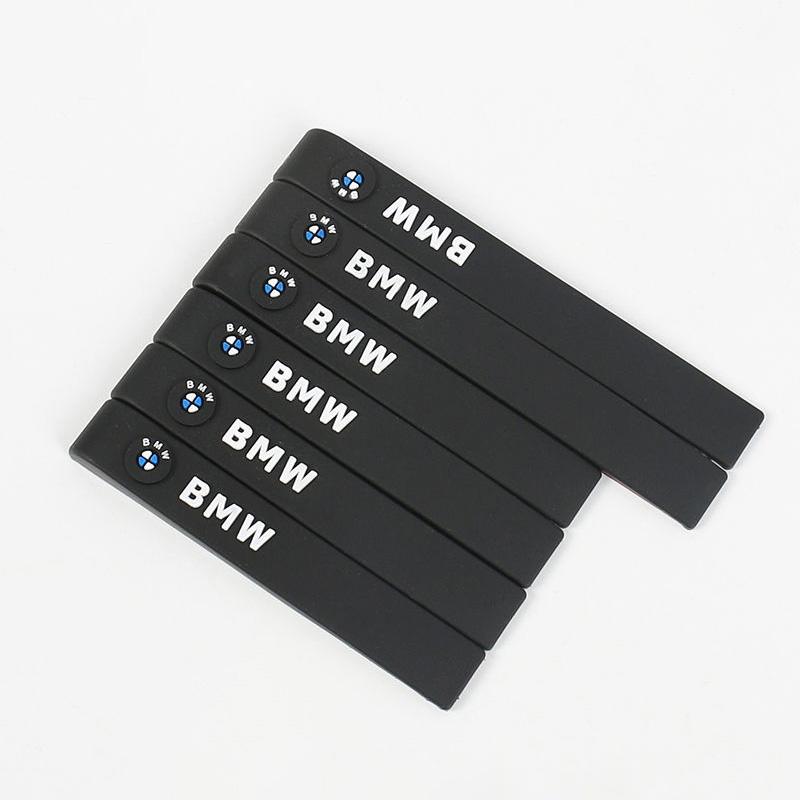 6Pcs Car Door Anticollision Rubber Strip Anti Scratch Stickers For BMW X1 X2 X3 X5 X4 X6 X7 G30 G20 G32 G11 G12 F40 F30 F20 F10 cwdf40