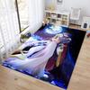 Cute Cartoon Theme Sailor Moon Tsukino Usagi Cartoon Rug Multifunctional Household Anti-slip Decorative Door Mat, Outdoor Floor Mat, and Carpet Y8