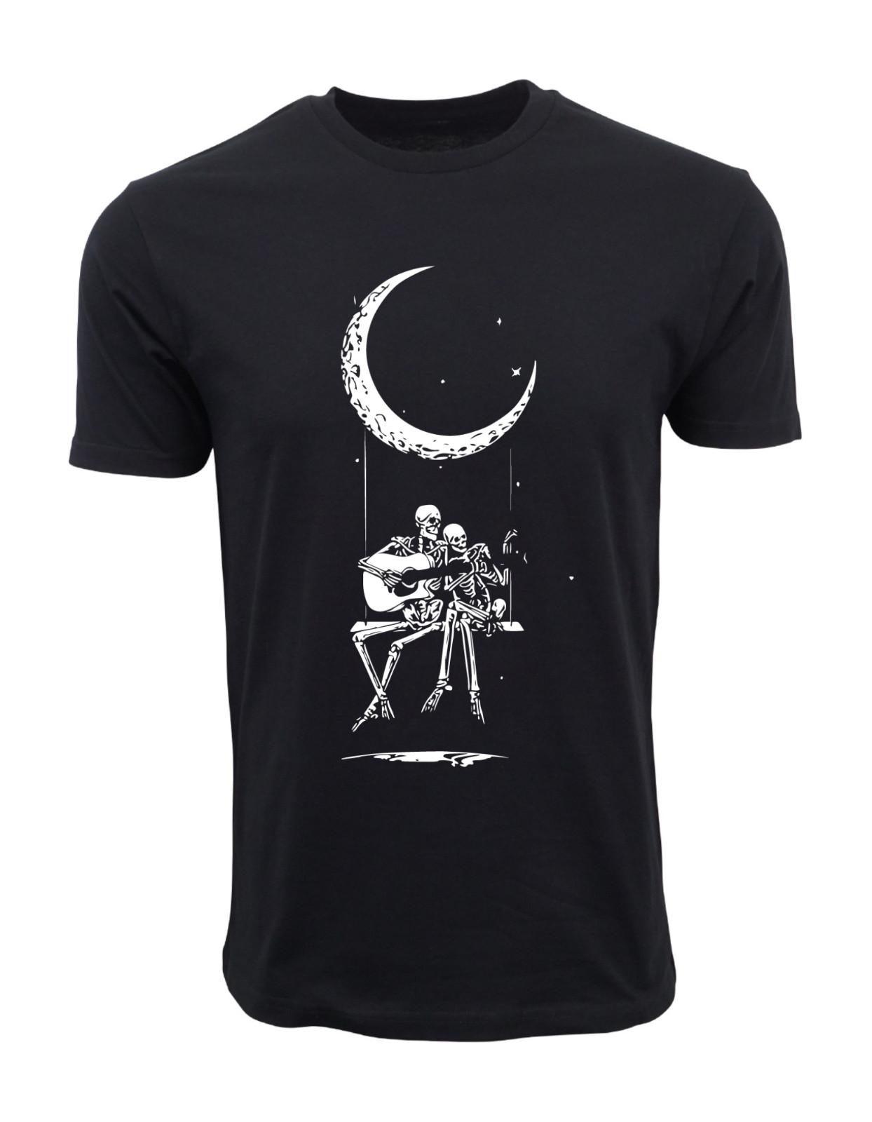 MOON SKULLY PREMIUM T-Shirt M
