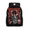 3D Printing B-Berserkes Backpack for Boys Girls Supernatural College School Travel Bags Men Women Bookbag Fits 15 Inch Laptop