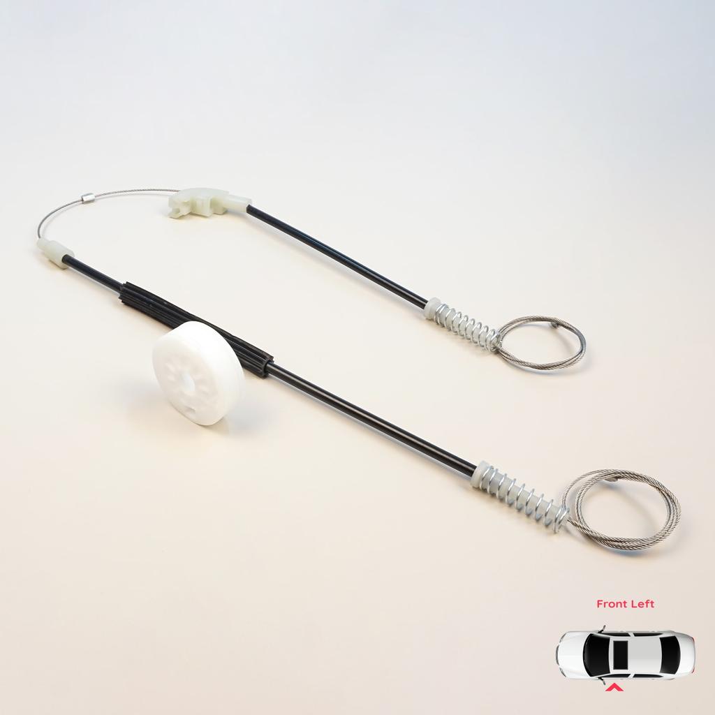 Set de reparare geam electric BWR5615 Față Stânga pentru Mitsubishi Carisma DA 1995-2006 4/5 Uși MR912459