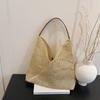 Handwoven Bag Women's 2025 New Trendy Fashion Retro Tote Bag Straw Bag Versatile Large-capacity Shoulder Bag
