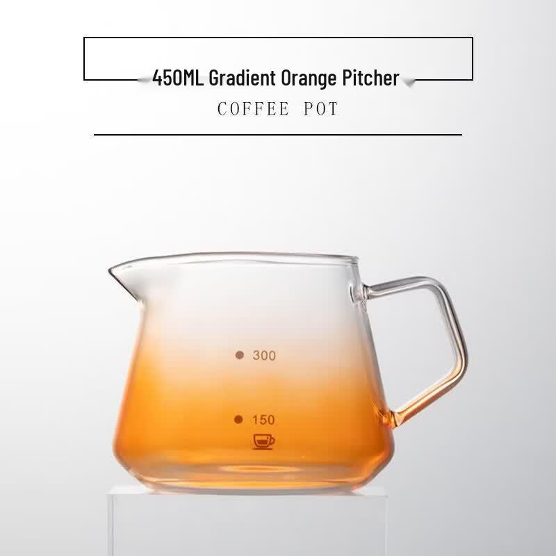 Cloud Design Glass Coffee Server