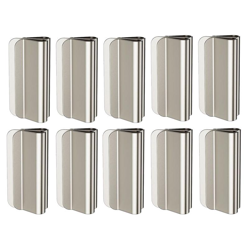 Magnetic Curtain Clips Drill-Free Curtain Fasteners Powerful Magnetic Hold Design for Home Living Room Bedroom Office Curtain