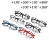 Progressive Multi Focus Reading Glasses Anti Blue Light Near Far Presbyopia Eyeglasses for Men Women 1 0 4 0