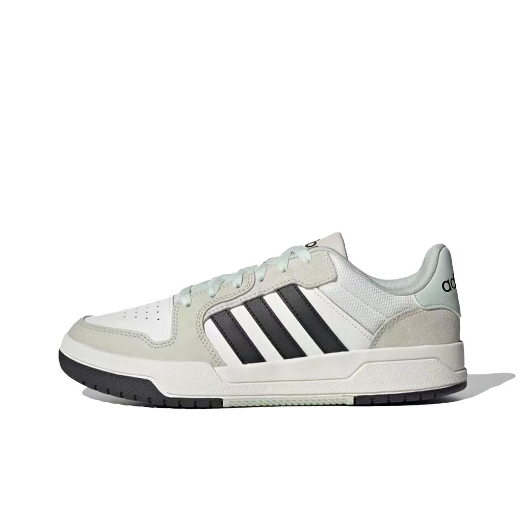 Adidas Neo Entrap Misty Mint Abrasion Resistant Slip Resistant Low top Skateboard Shoes Unisex White Turquoise JI2546(Team471-)
