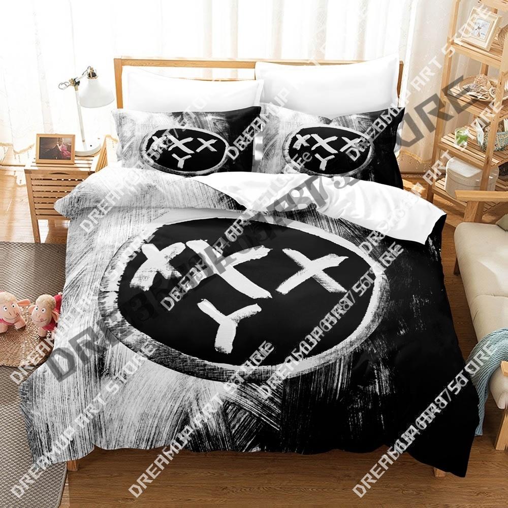 3D Print Oxxxymiron Bedding Set Boys Girl Twin Queen King Size Duvet Cover Pillowcase Bed boys Adult Home Textiles